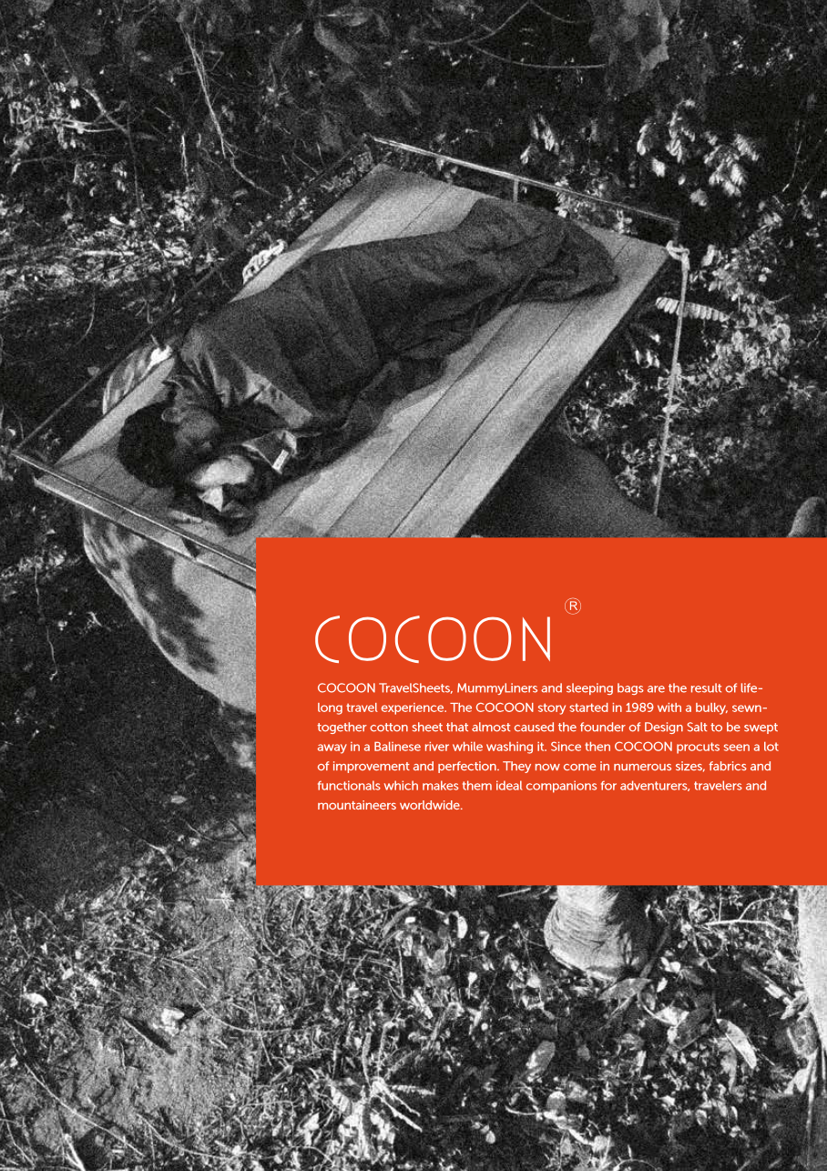 Cocoon Lakenposer, Pakkutstyr, Myggnett